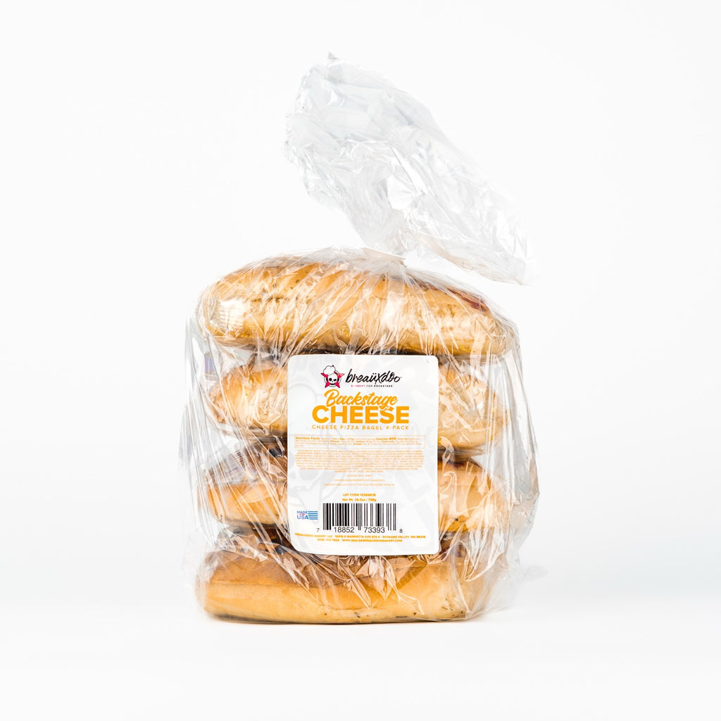 Backstage Cheese Pizza Bagel - 4 Count