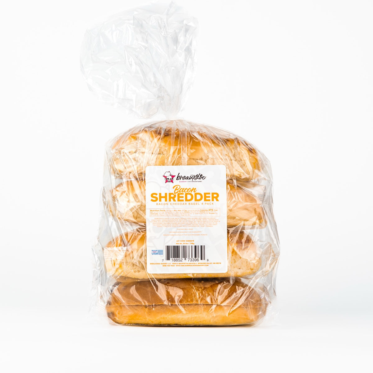 Bacon Shredder Bagel - 4 Count
