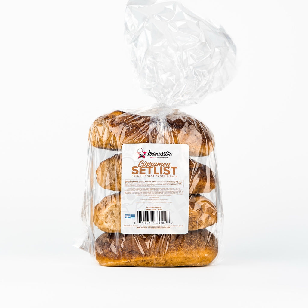 Cinnamon Setlist Bagel - 4 Count