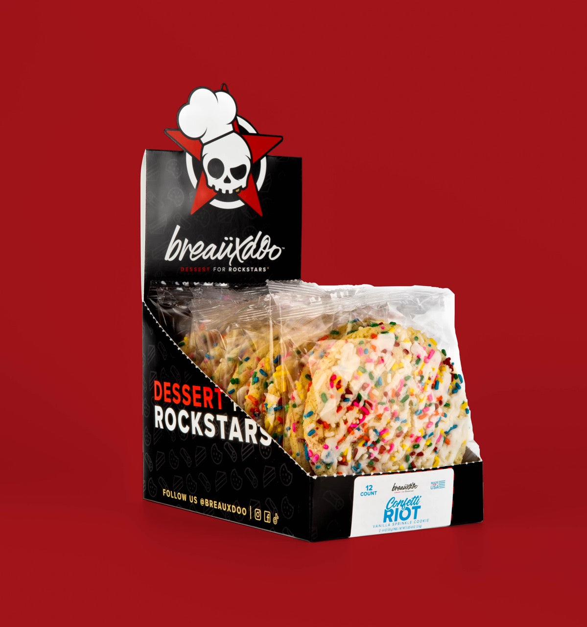 Confetti Riot Cookie - 12 Count