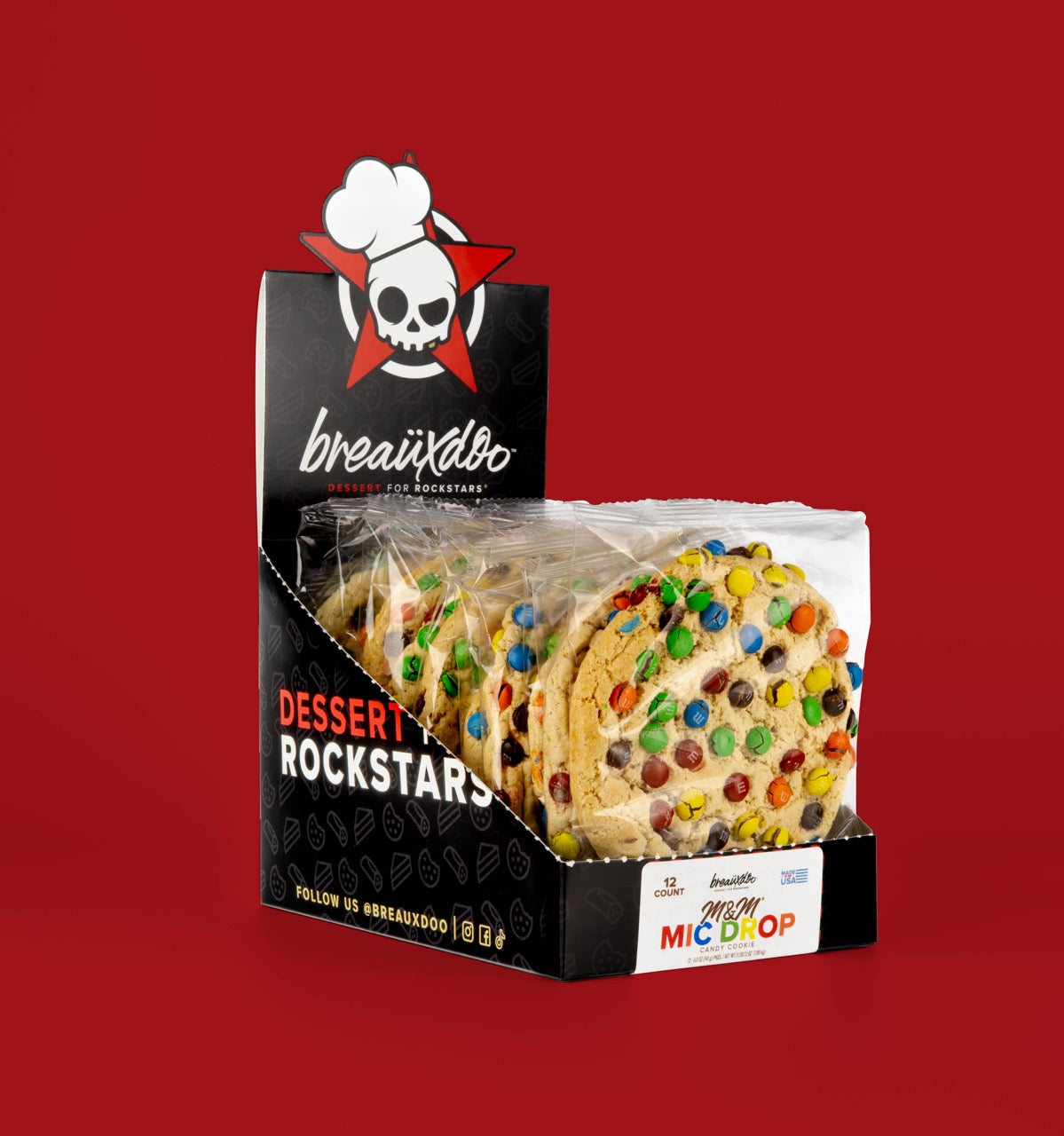 M&M® Mic Drop Cookie - 12 Count