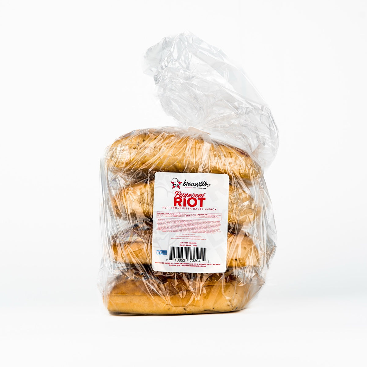 Pepperoni Riot Pizza Bagel - 4 Count