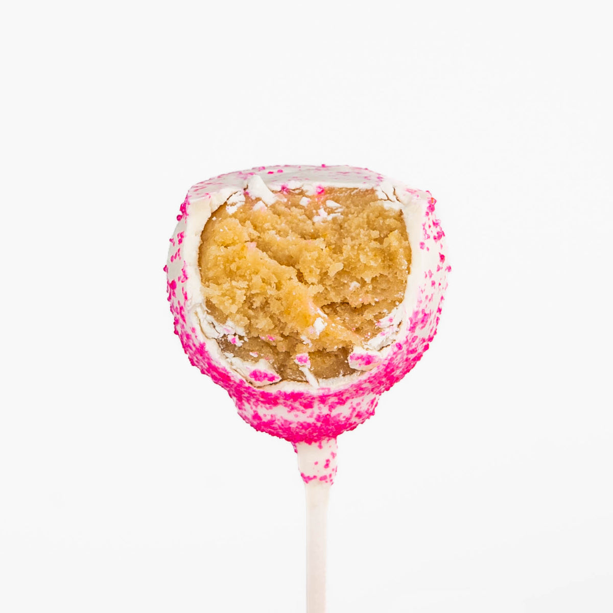 Pink Stardust Cake Pop - 12 Count