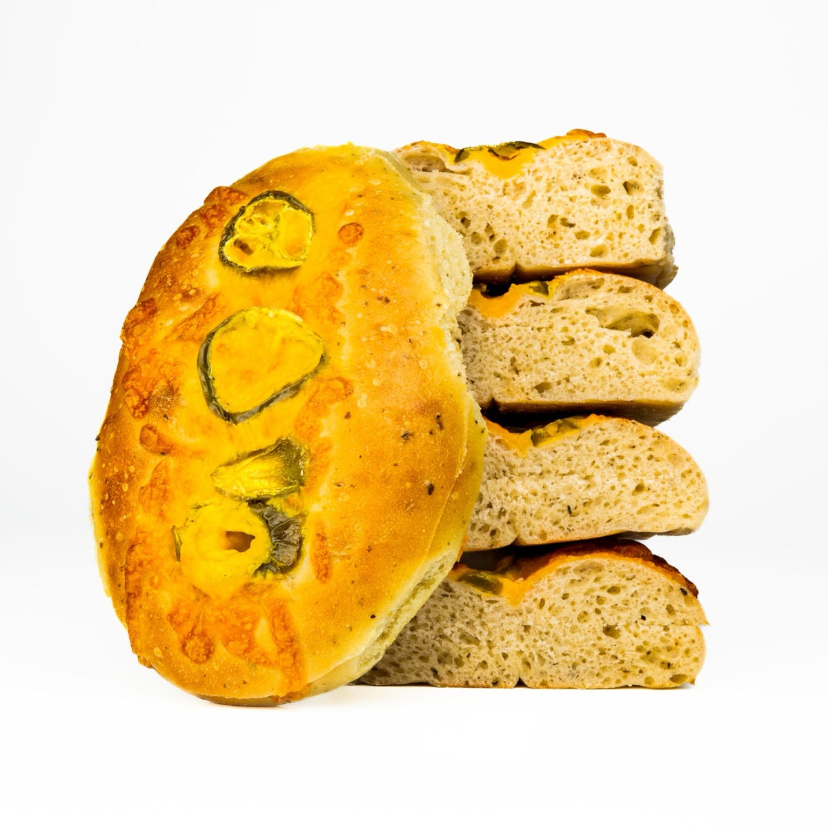 Spicy Solo Jalapeño Cheddar Bagel - 4 Count